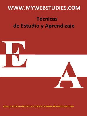 cover image of Técnicas de estudio y aprendizaje